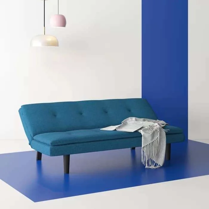 Best Sofa Beds, Minimalist Blue Sleeper Sofa