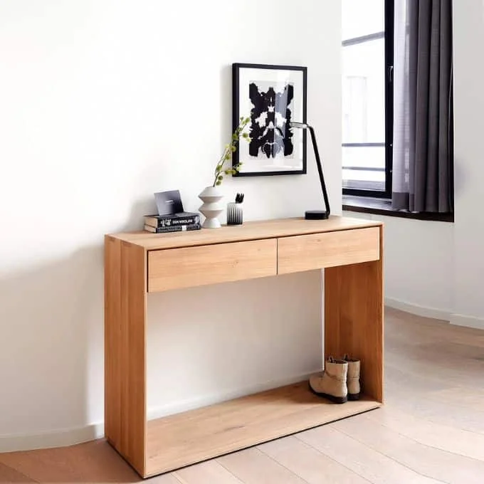 2Modern Nordic Console Table
