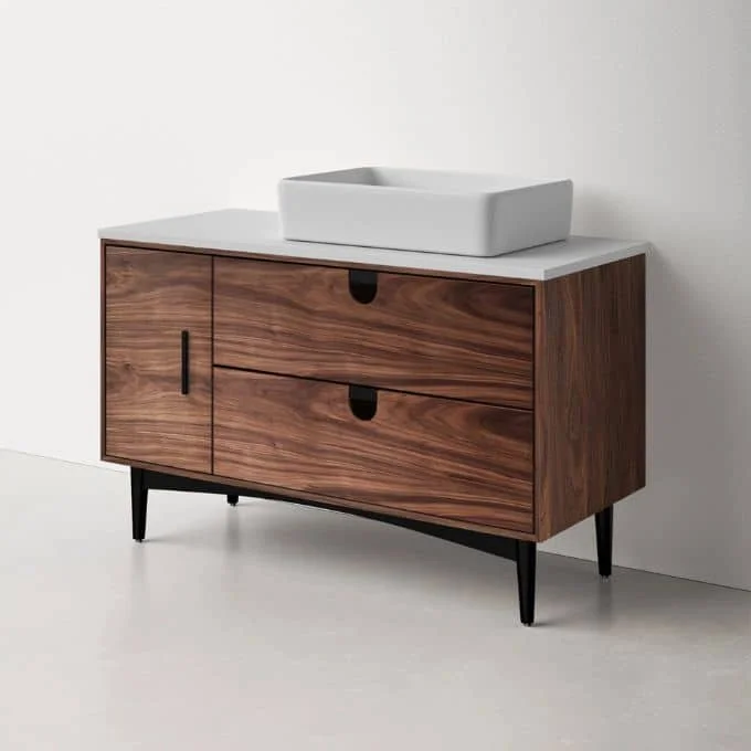 Bathroom Vanity Allmodern Portree 47 Single Sink