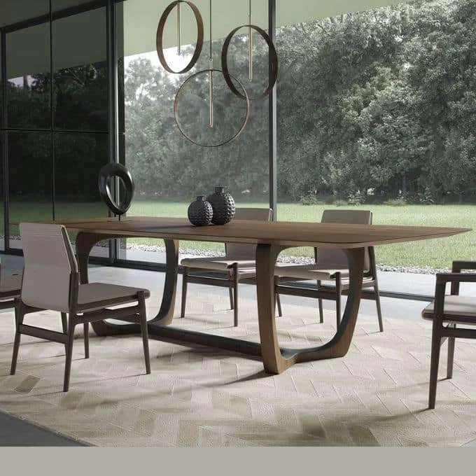 Best Mid Century Modern Dining Tables Modloft Lisson Table