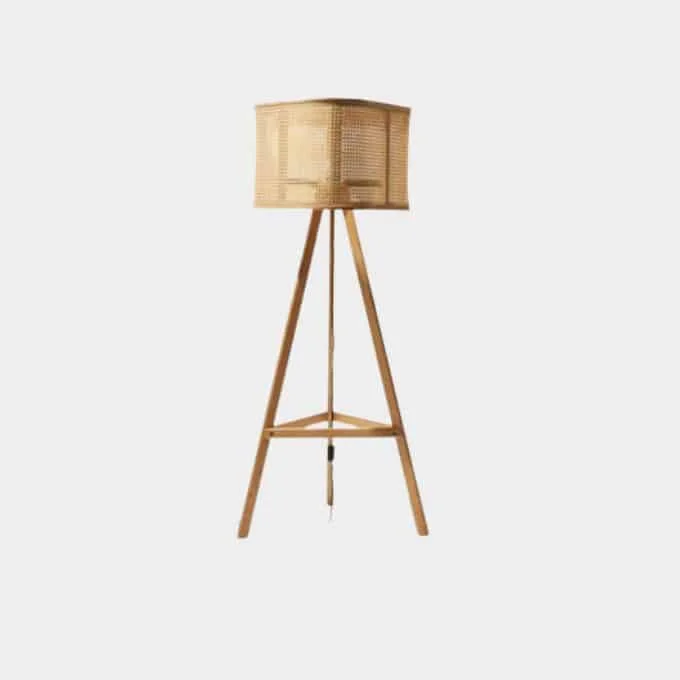 Industrywest Cane Floor Lamp