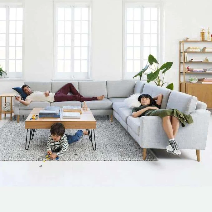 Best Sofa Sectionals Burrow 8 Seat U Sectional