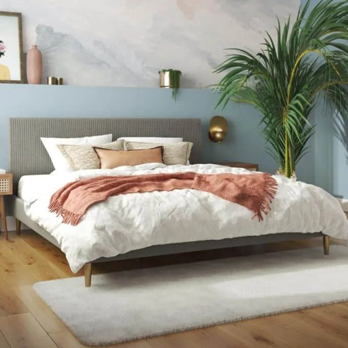 Best Upholstered Platform Beds Walmart Modern Platform Frame