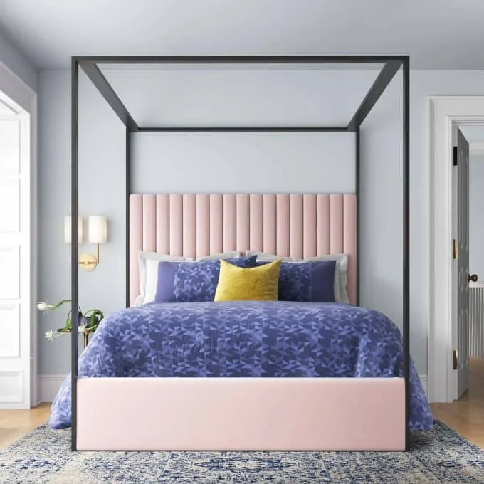 Best Upholstered Platform Beds Wayfair Canopy Bed