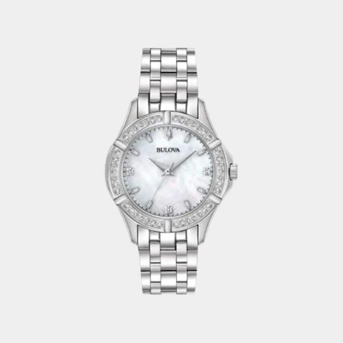 Best Bulova Women's Watches Amazon Stainless Steel Diamond