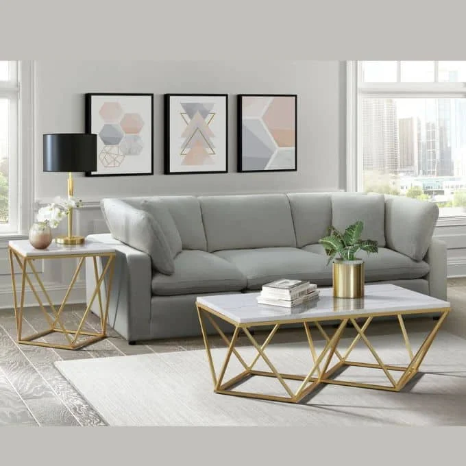 Best Coffee Table Sets Overstock Gold