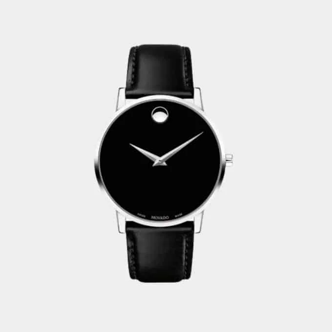 Best Movado Women's Watches Reeds Black Dial Watch