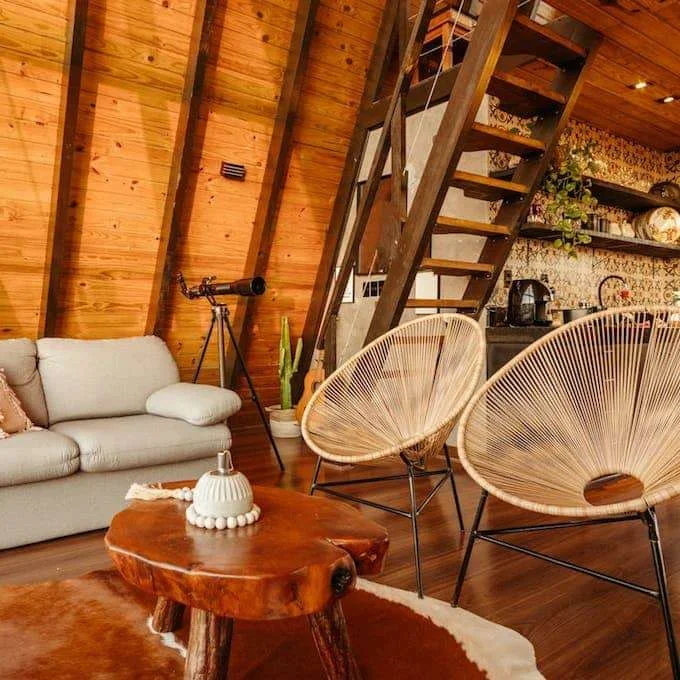 Accent Chairs Sofa Wooden Rattan 