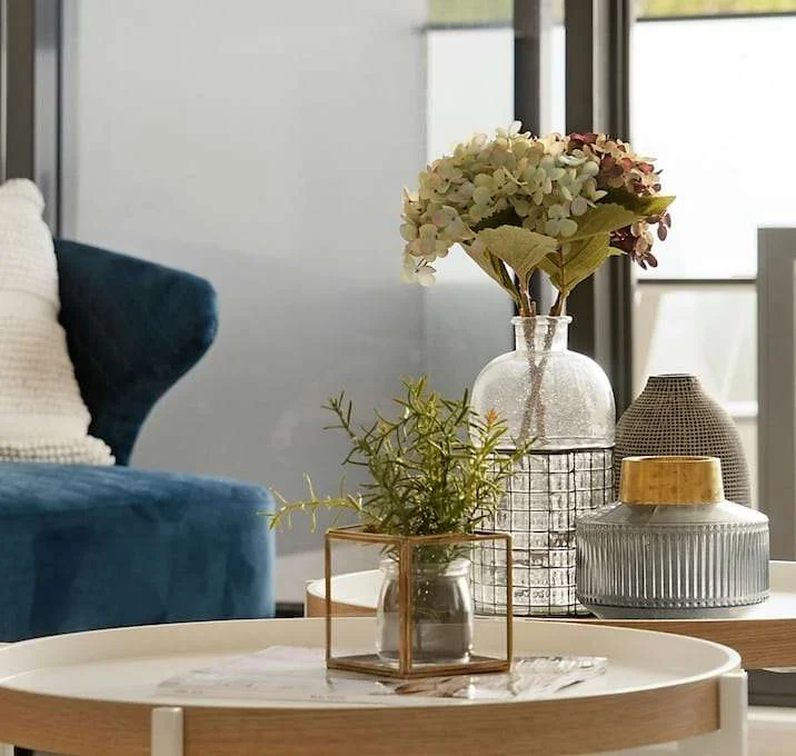 small coffee table set decor