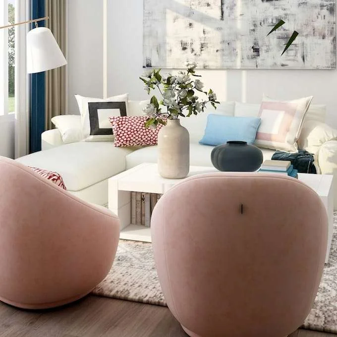 coffee table size and proportion