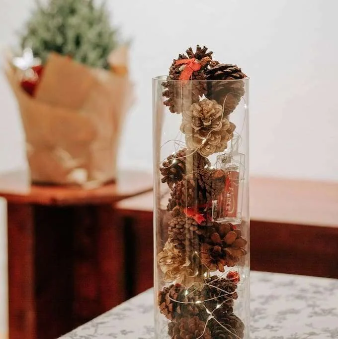 holidays coffee table decor idea