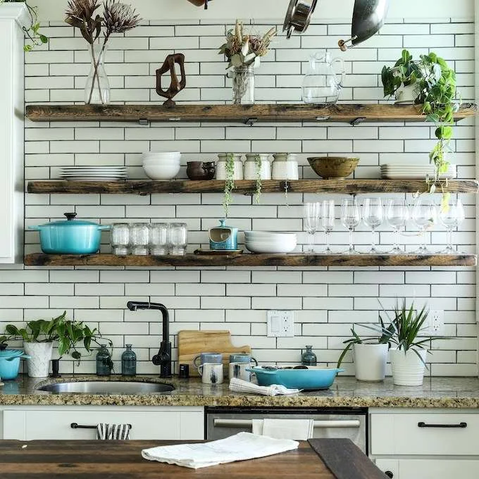 small kitchen same items aesthetics