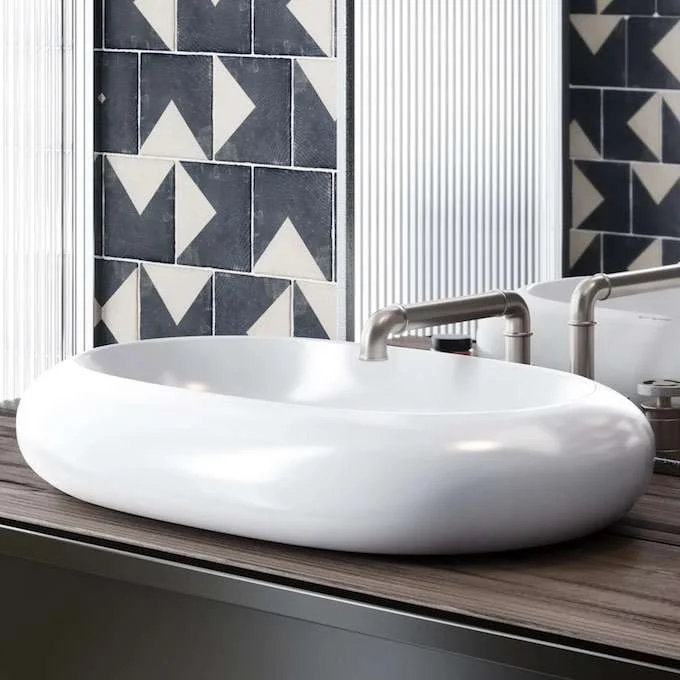 Best Bathroom Sinks, Ovoid Minimalist Bathroom Sink