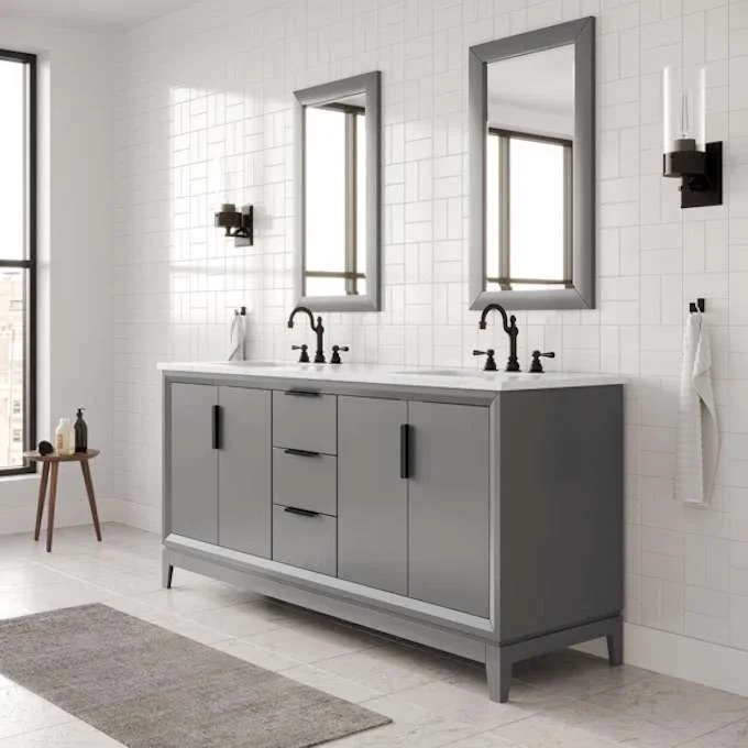 Best Mid Century Modern Bathroom Vanities Double Sink