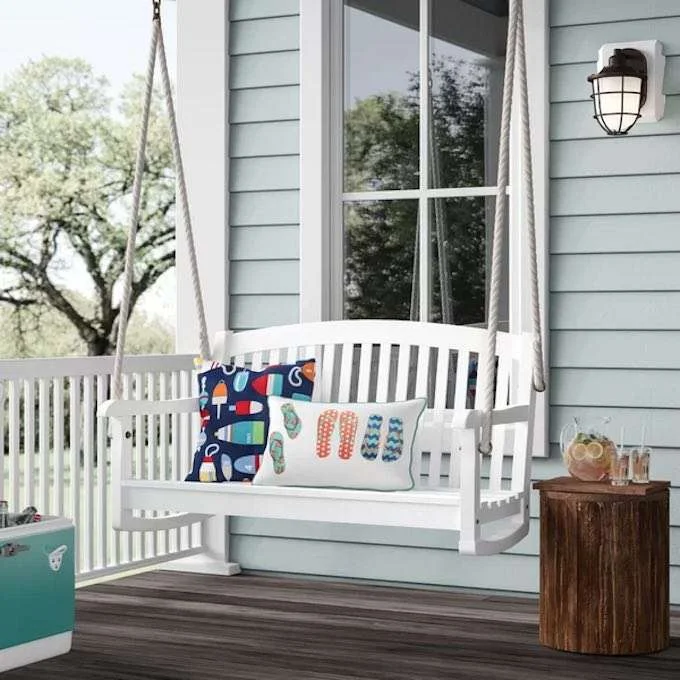 Best Porch Swings White Solid Wood