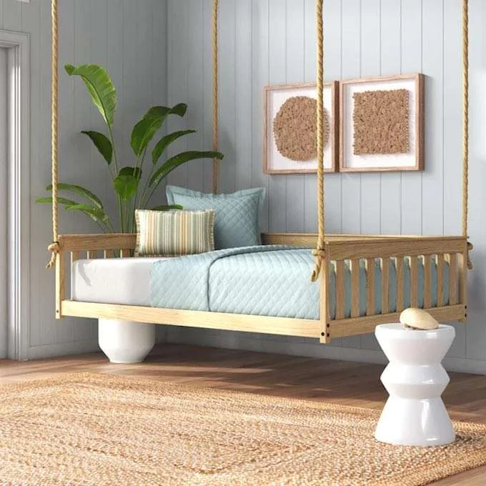 Porch swing daybed