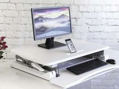 Best Standing Desk Converters, Desk Risers