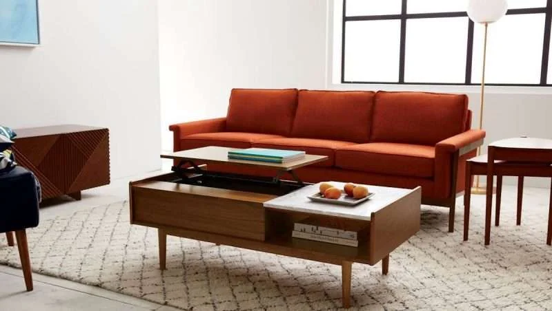 Mid Century Coffee Tables With Storage Ftr