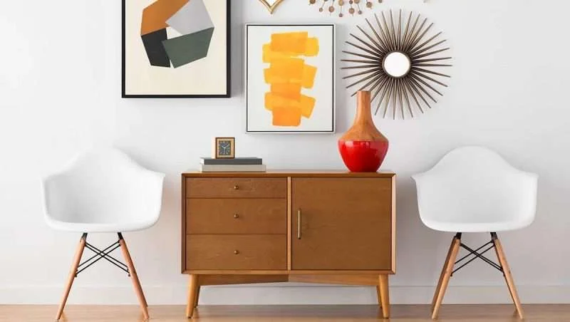 Mid Century Dresses Art Ftr