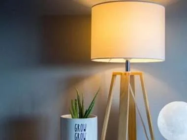 Mid century Table Lamp Ftr
