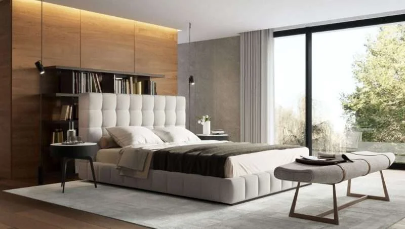 Best Upholstered Beds, Thompson Bed